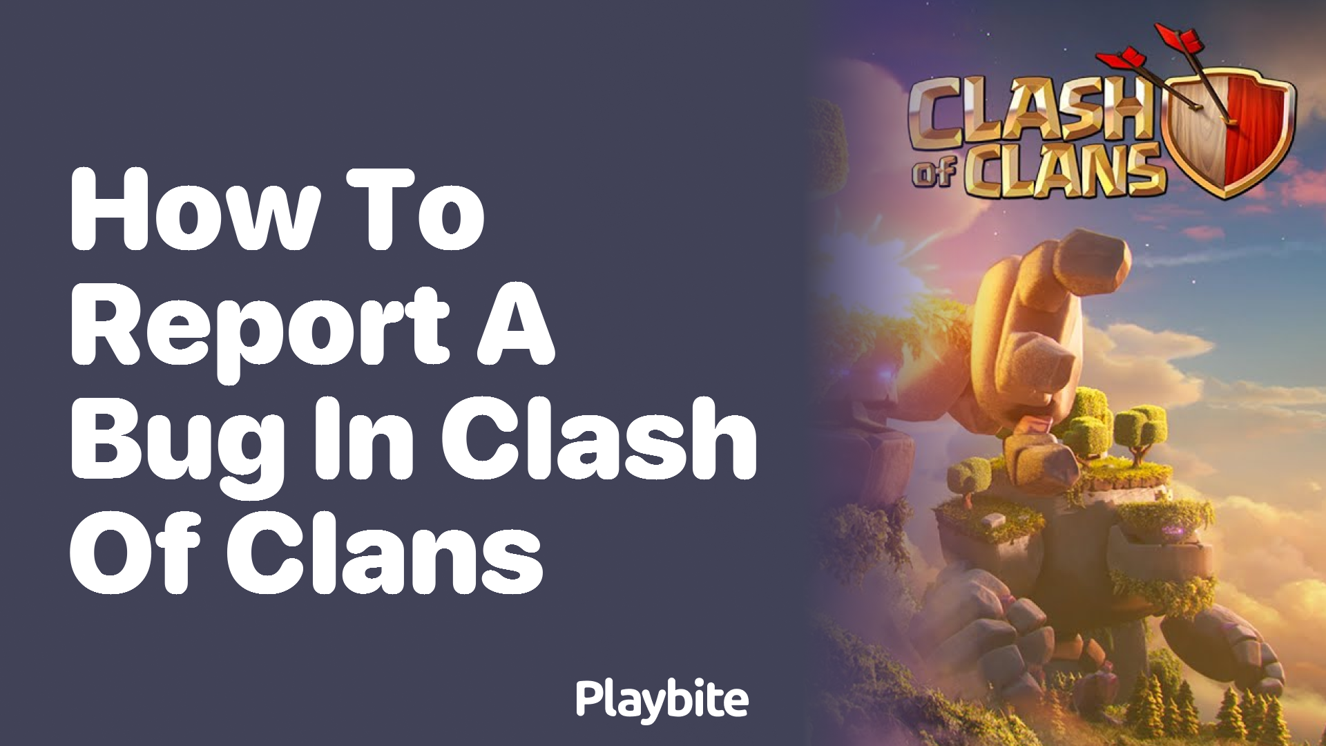How to Report a Bug in Clash of Clans