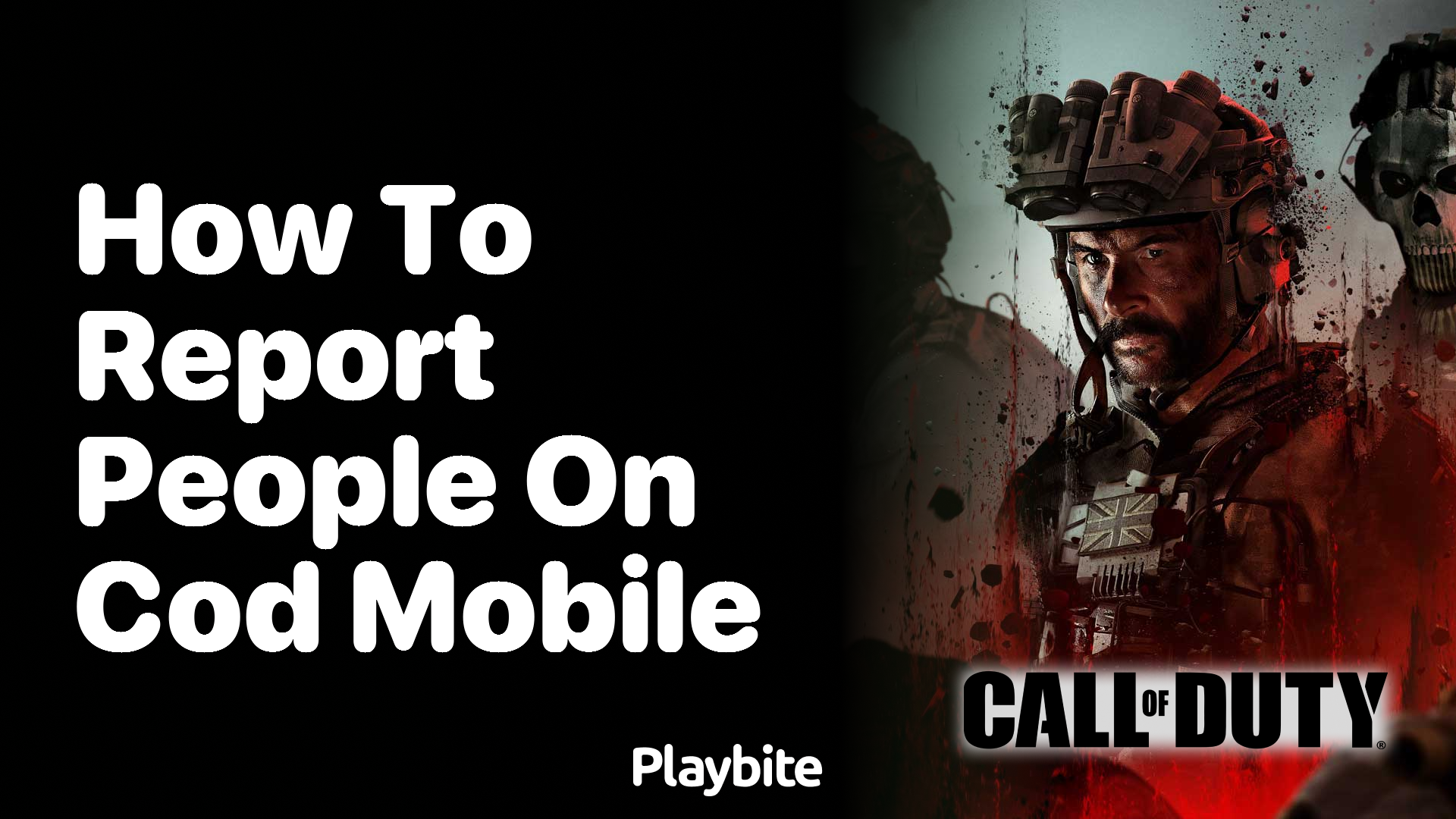 How to Report People on COD Mobile