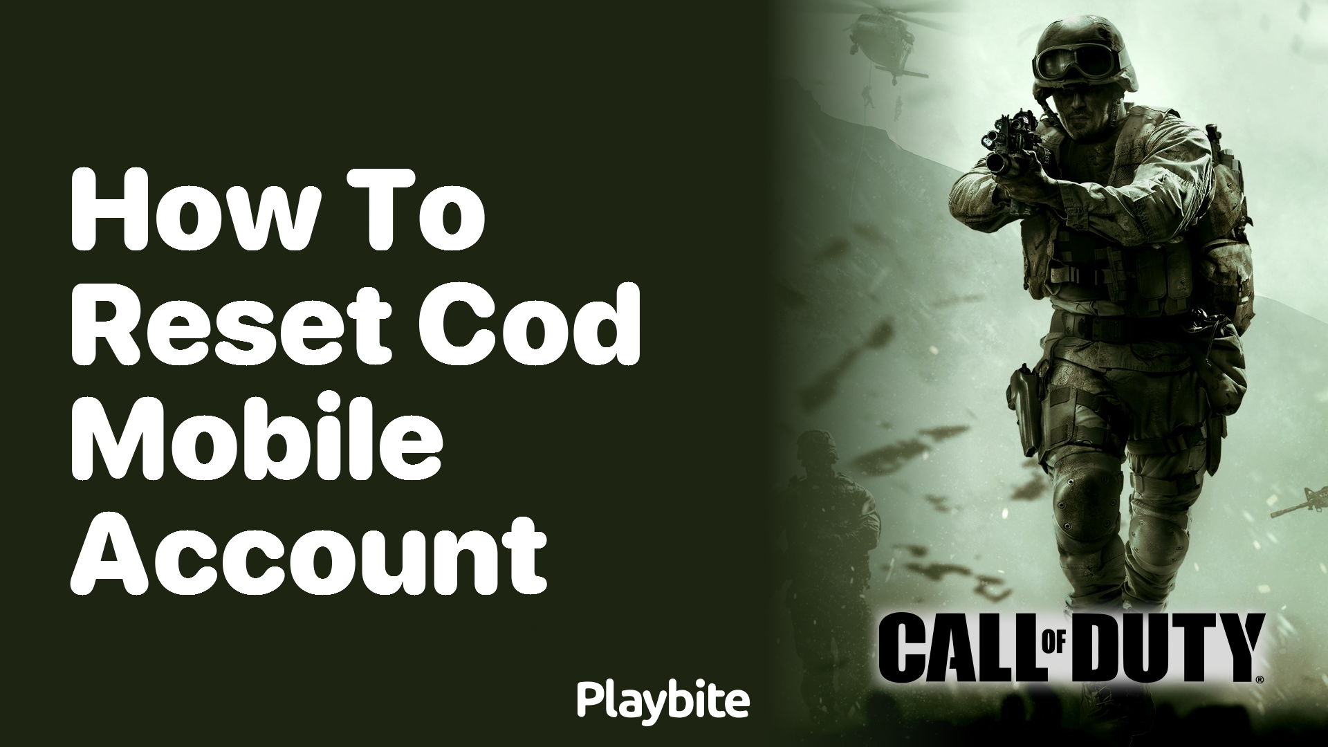 How to Reset Your COD Mobile Account