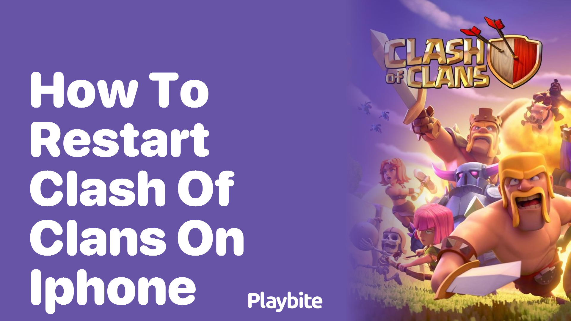 How to Restart Clash of Clans on iPhone: A Quick Guide