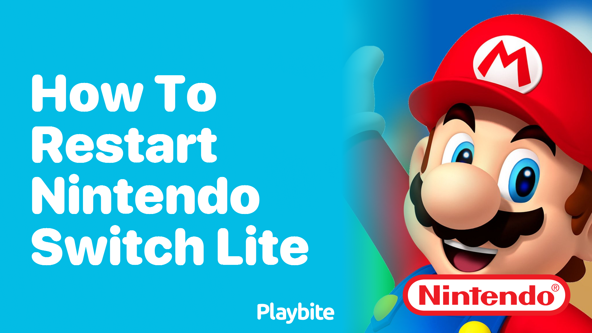 How to Restart Your Nintendo Switch Lite