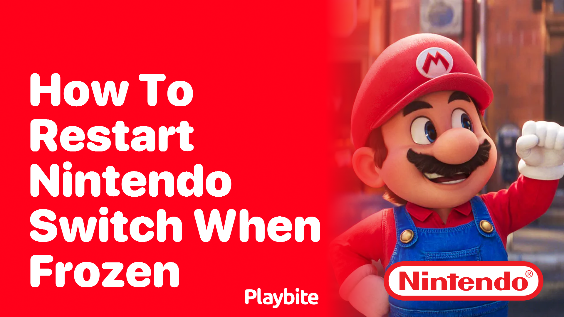 How to Restart Your Nintendo Switch When It’s Frozen