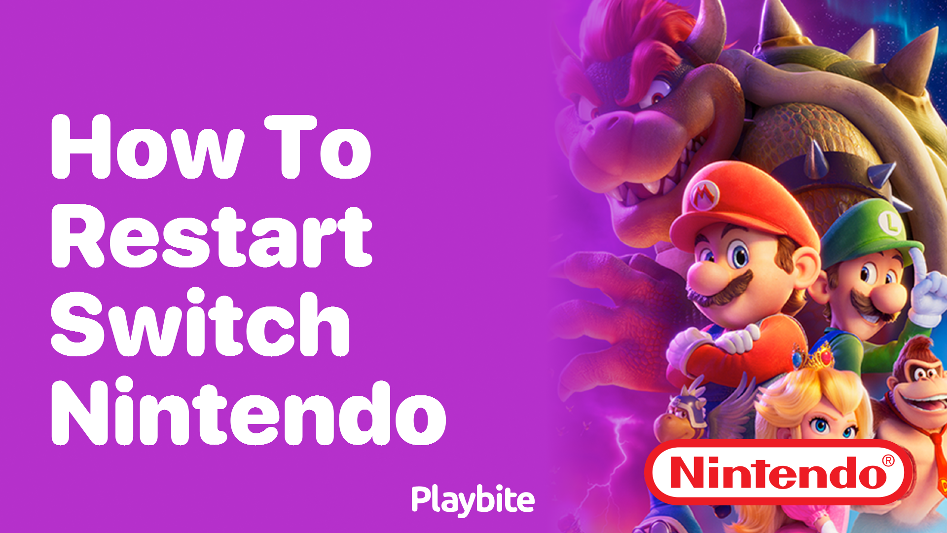 How to Restart Your Nintendo Switch