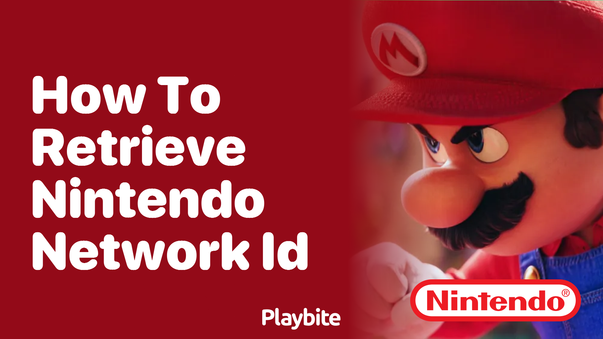 How to Retrieve Your Nintendo Network ID