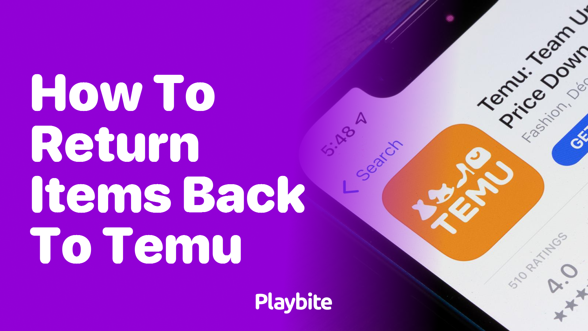 How to Return Items Back to Temu A Simple Guide Playbite