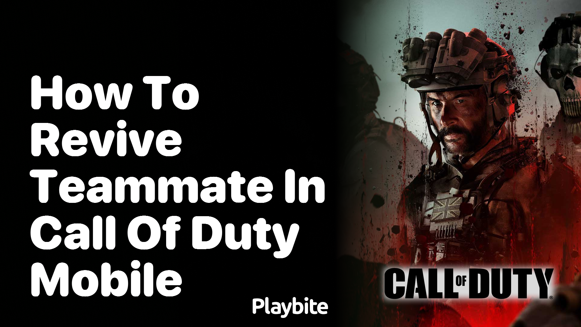 How to Revive a Teammate in Call of Duty Mobile