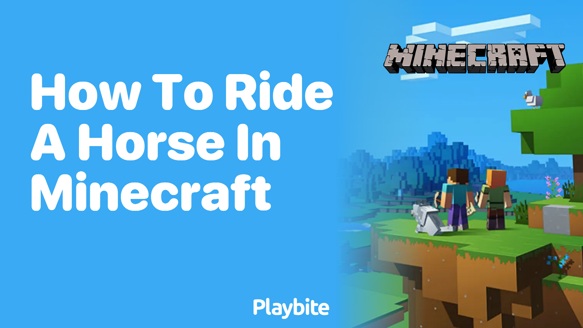 How to Ride a Horse in Minecraft A Quick Guide Playbite