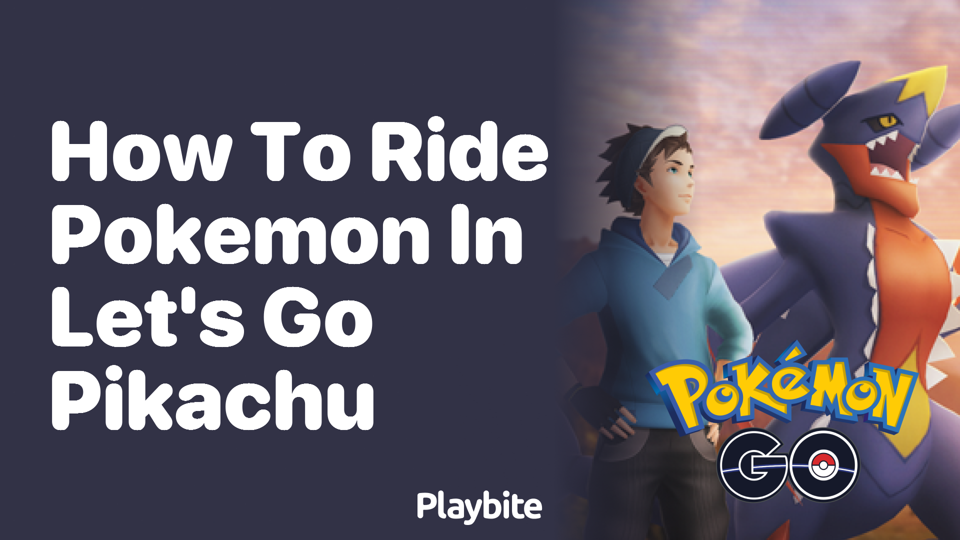 How to Ride Pokemon in Let’s Go Pikachu