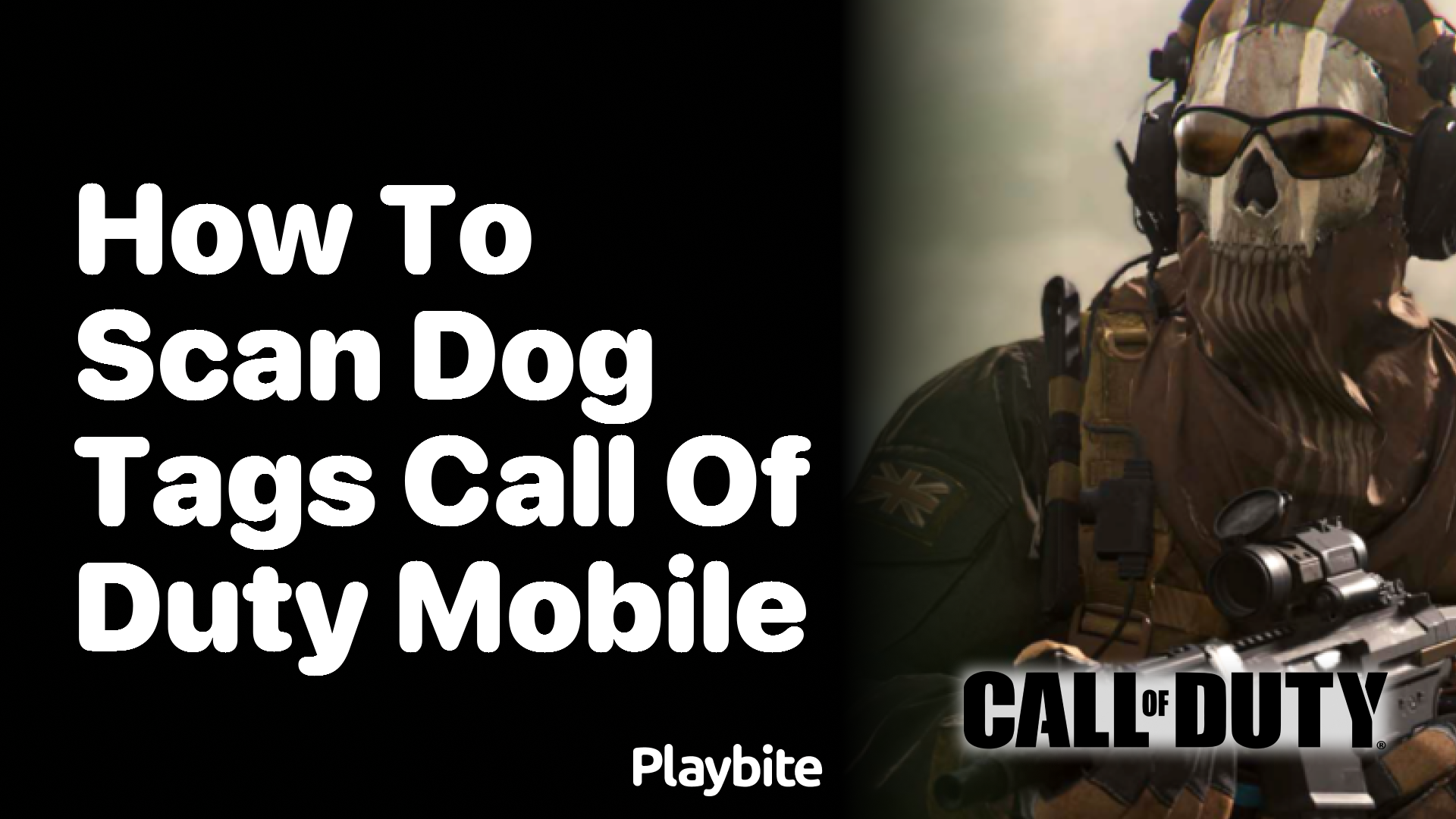 How to Scan Dog Tags in Call of Duty Mobile