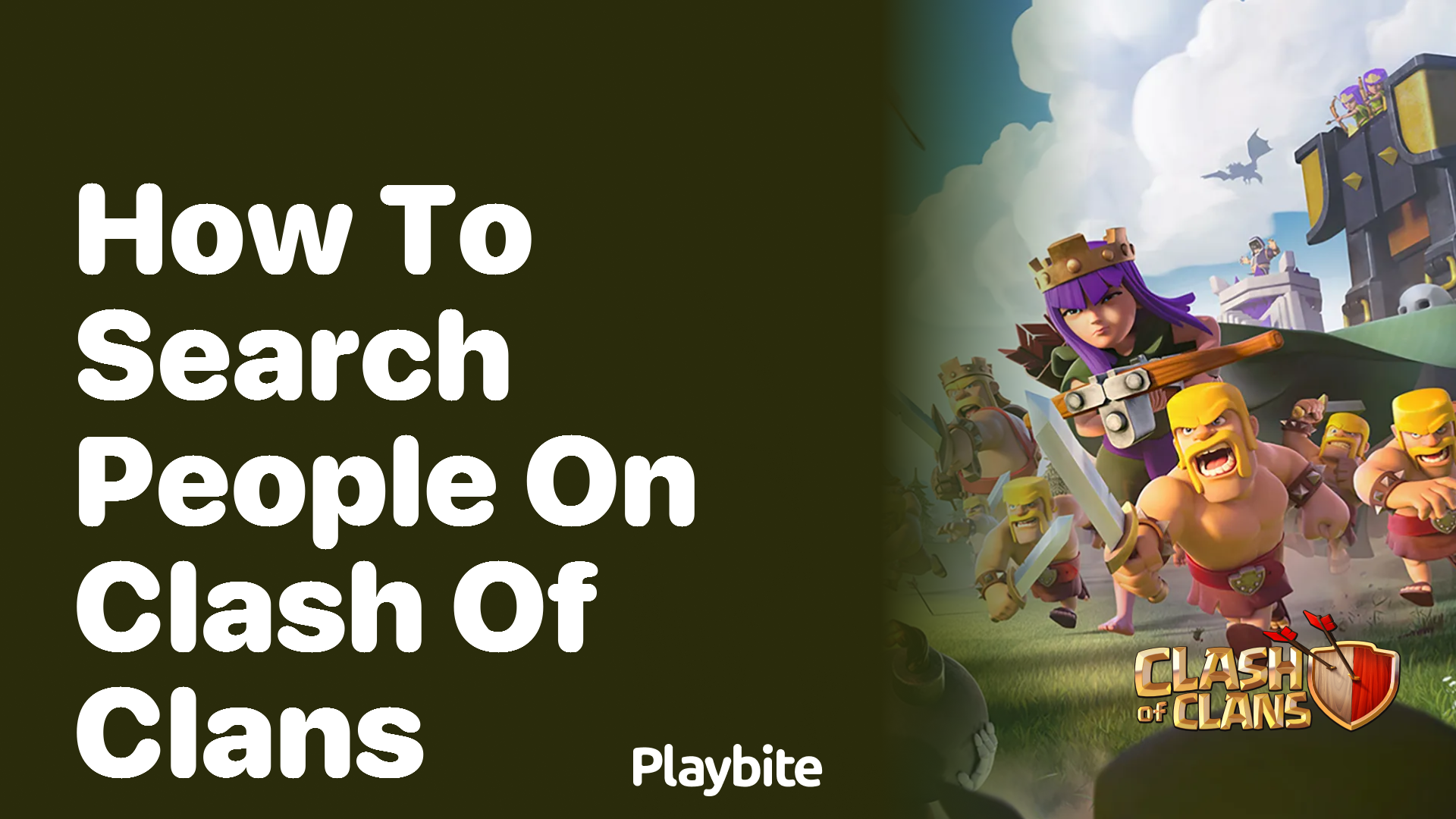 How to Search for People on Clash of Clans