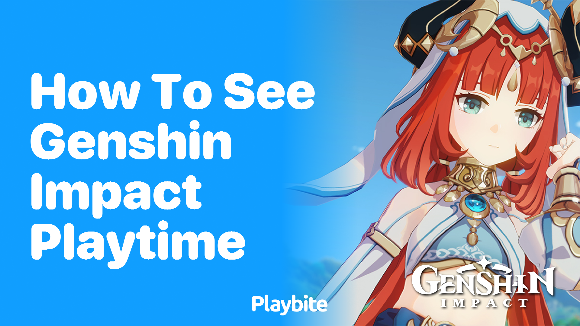 How to Check Your Genshin Impact Playtime