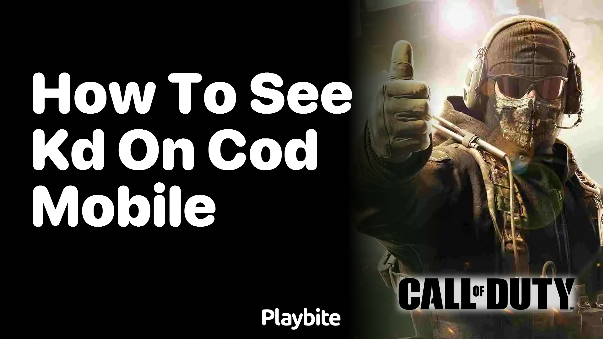How to See Your KD on COD Mobile?