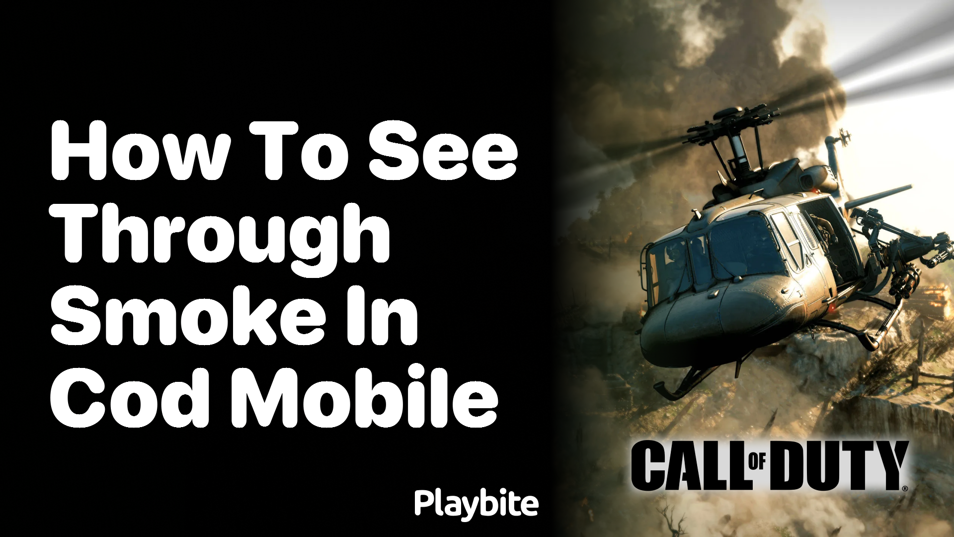 How to See Through Smoke in COD Mobile: A Handy Guide