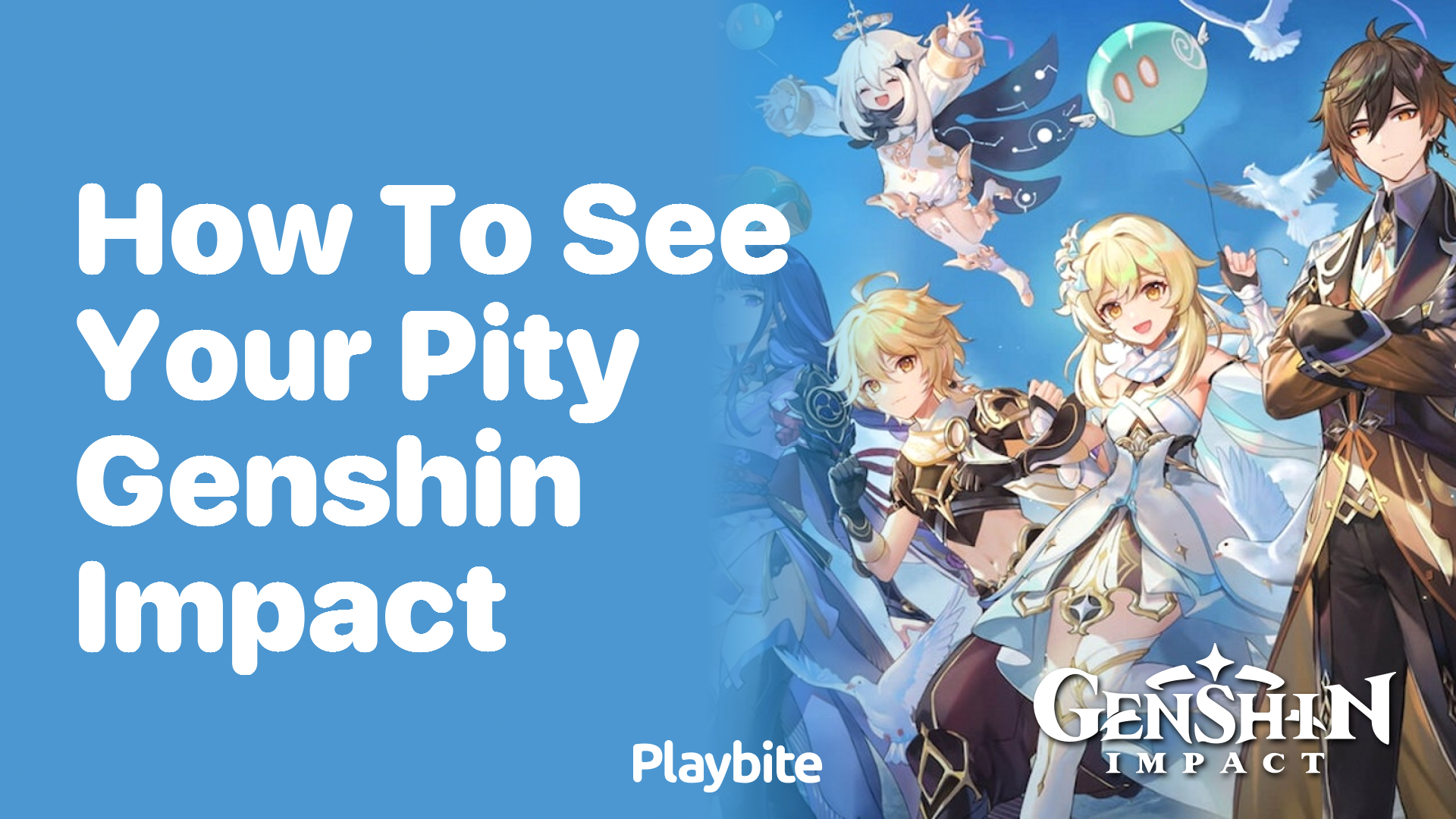 How to See Your Pity in Genshin Impact
