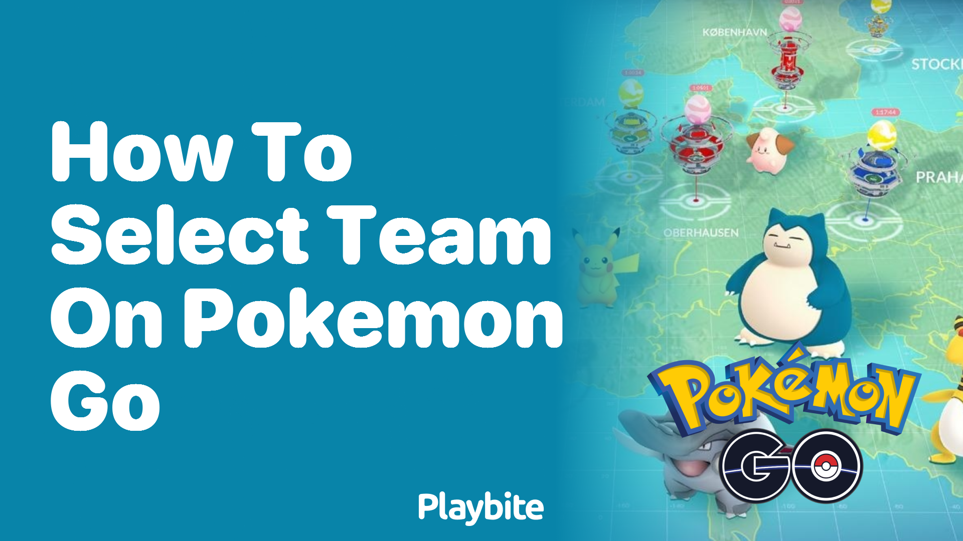 How to Select a Team on Pokemon GO