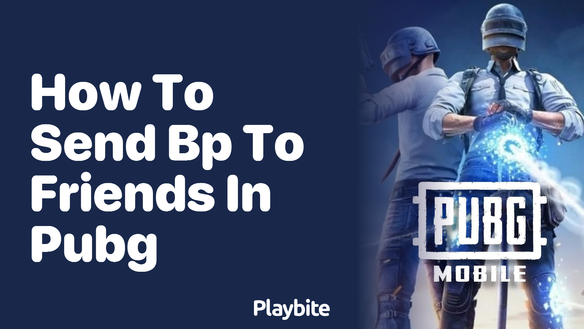 How to Send BP to Friends in PUBG Mobile