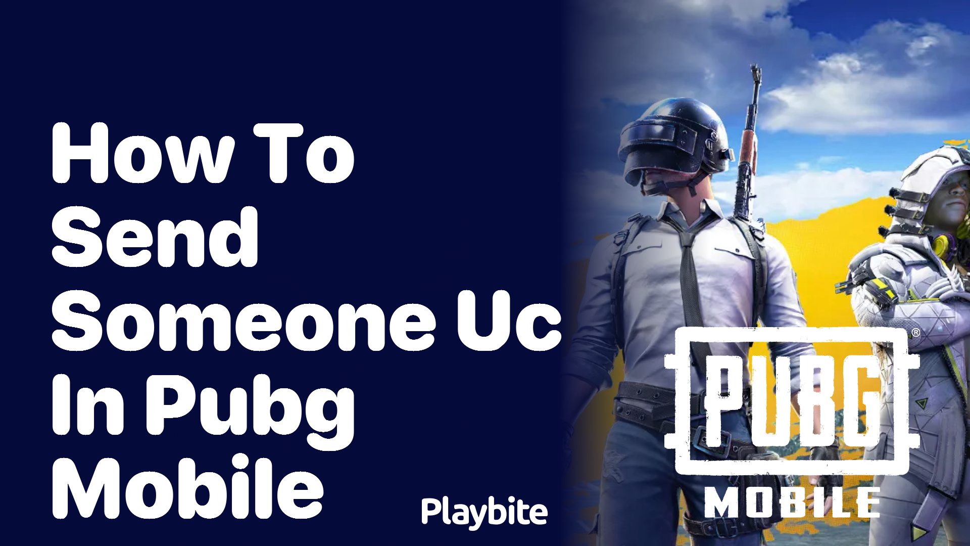 How to Send Someone UC in PUBG Mobile