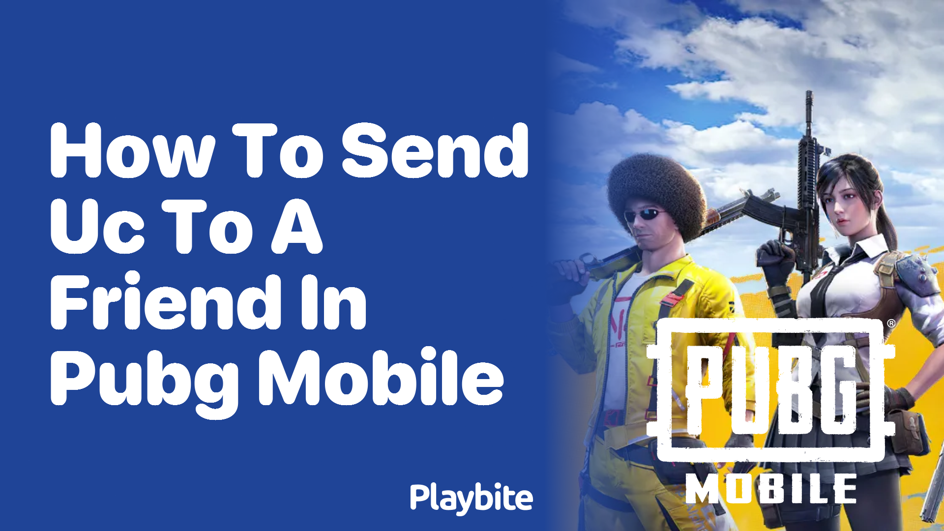 How to Send UC to a Friend in PUBG Mobile