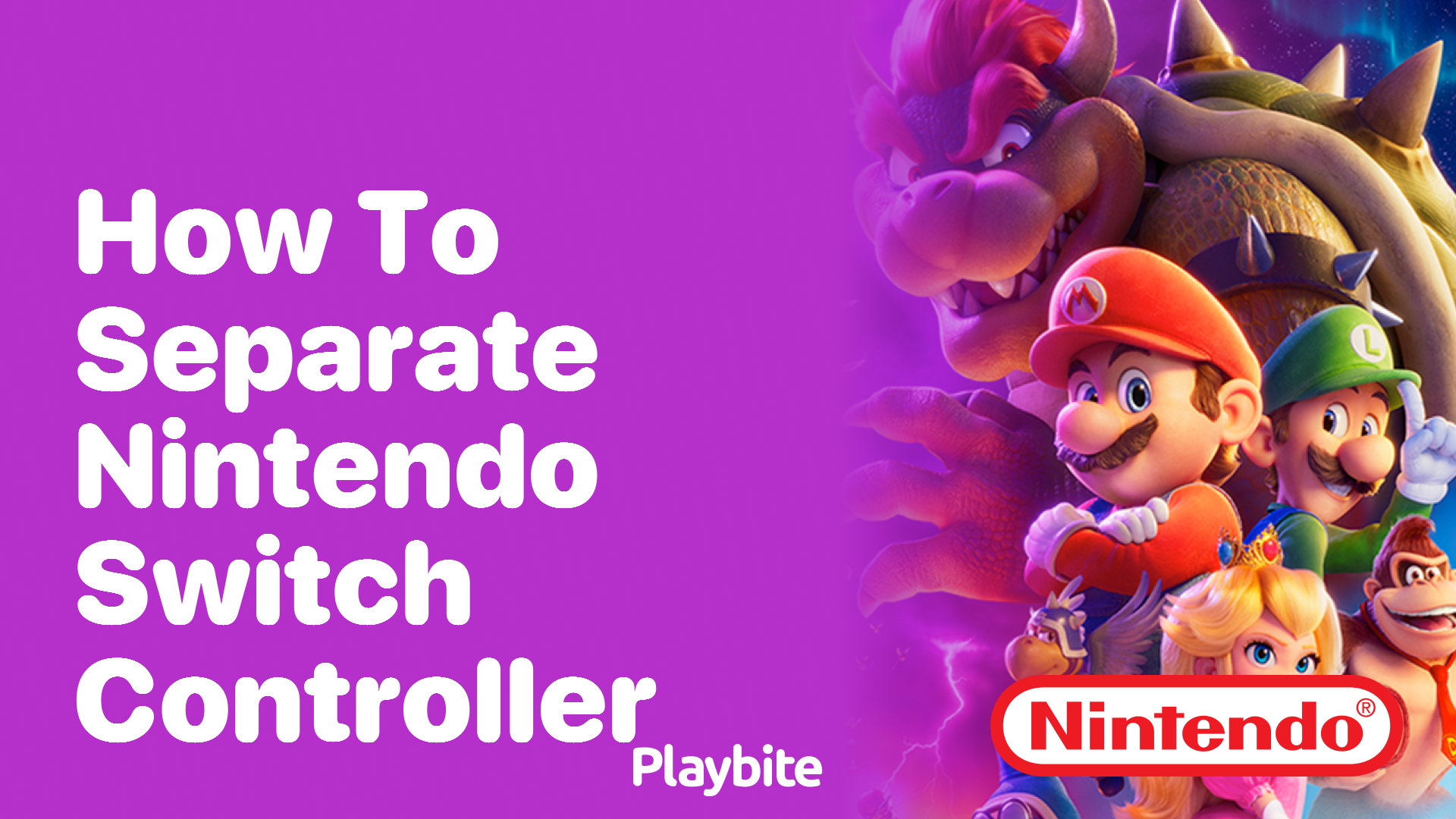 How to Separate Nintendo Switch Controller: A Simple Guide