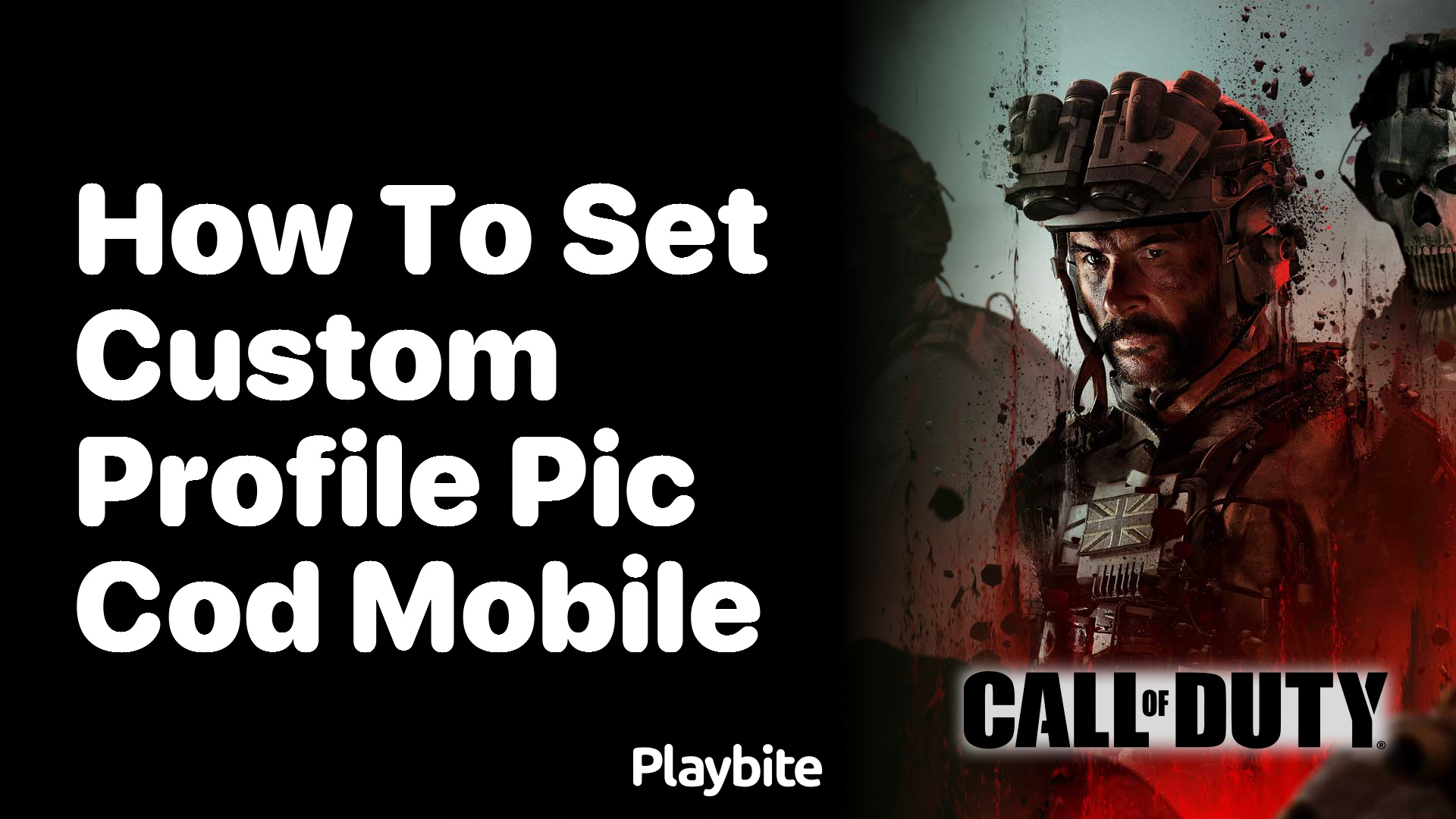 How to Set a Custom Profile Pic in COD Mobile