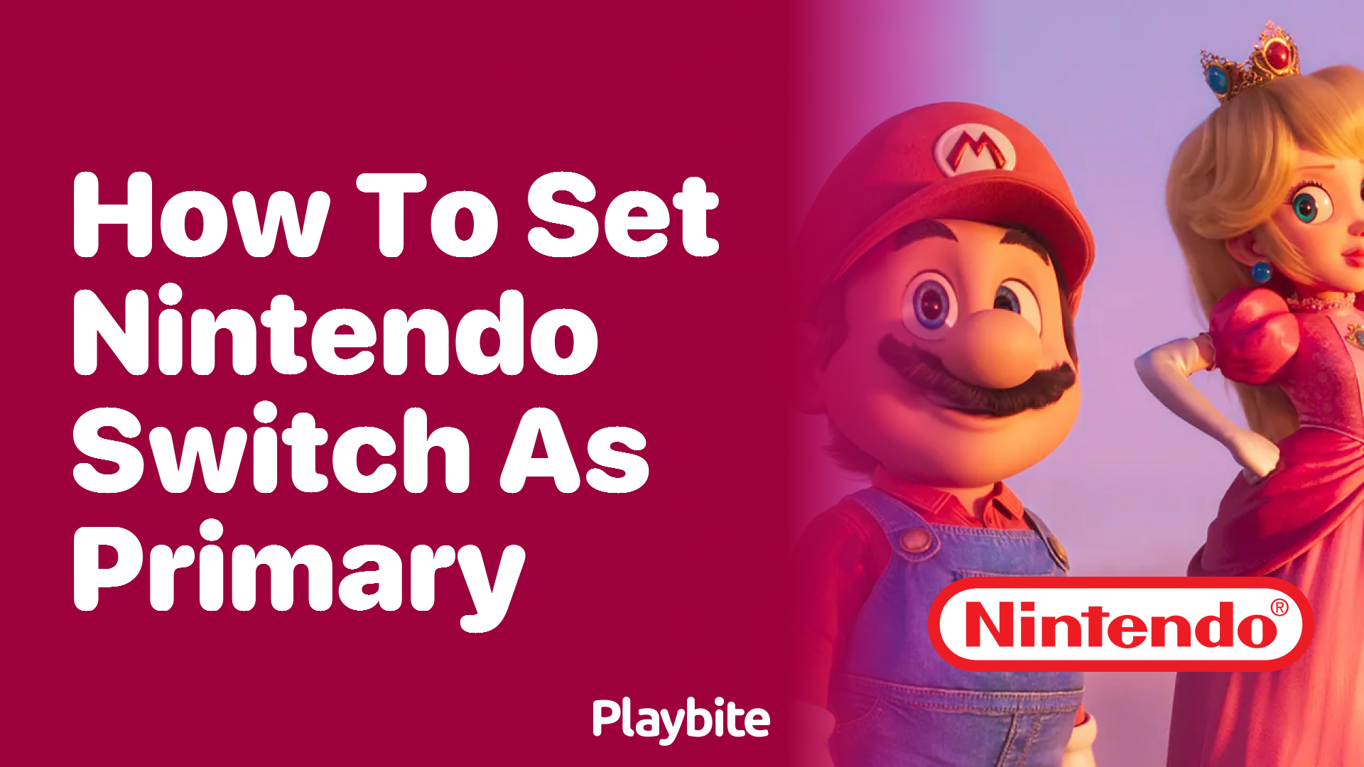 How to Set Your Nintendo Switch as Primary