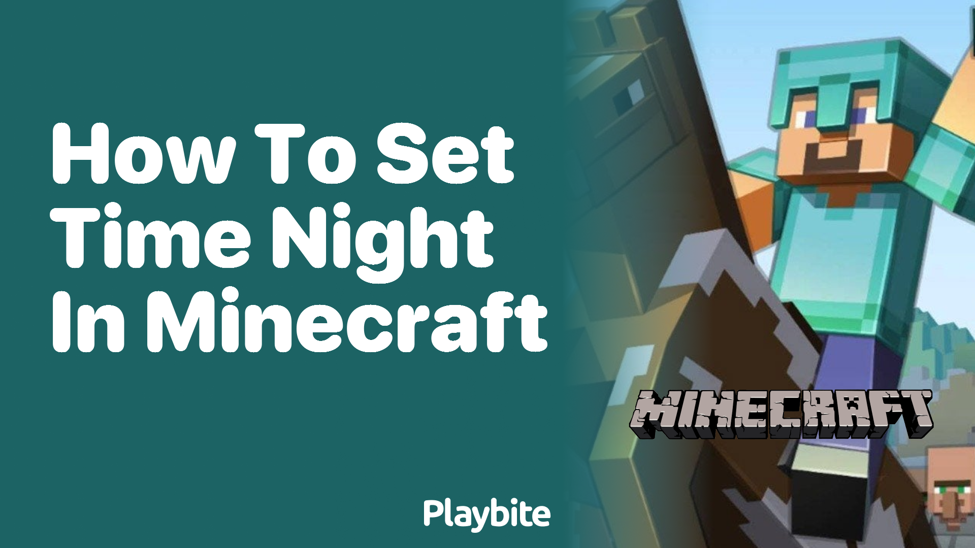 How to Set Time to Night in Minecraft