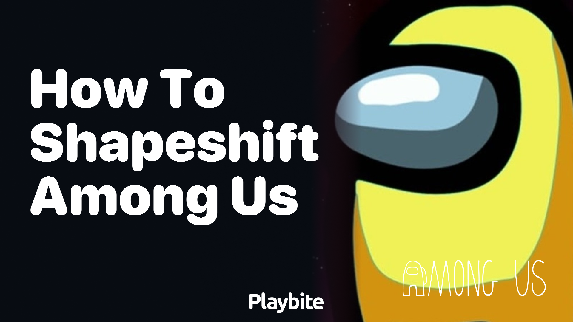 How to Shapeshift in Among Us