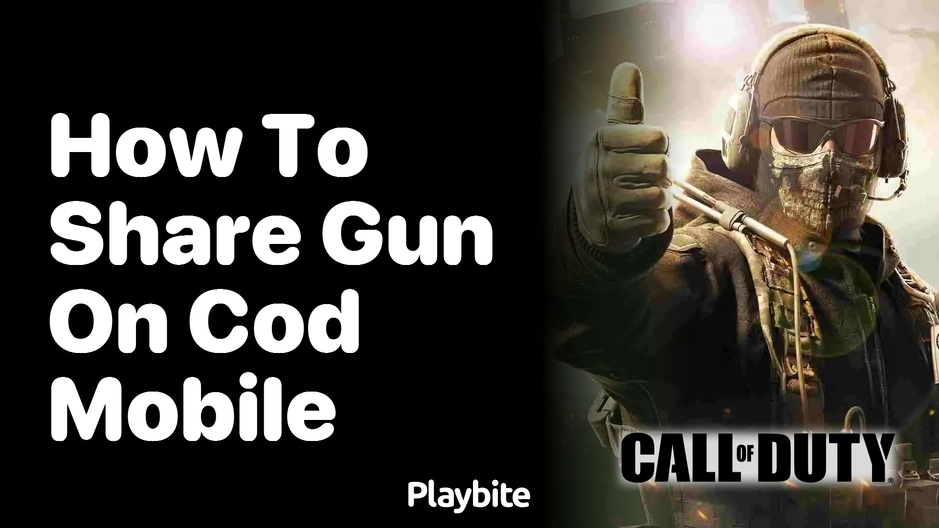 How to Share Gun on COD Mobile: A Simple Guide