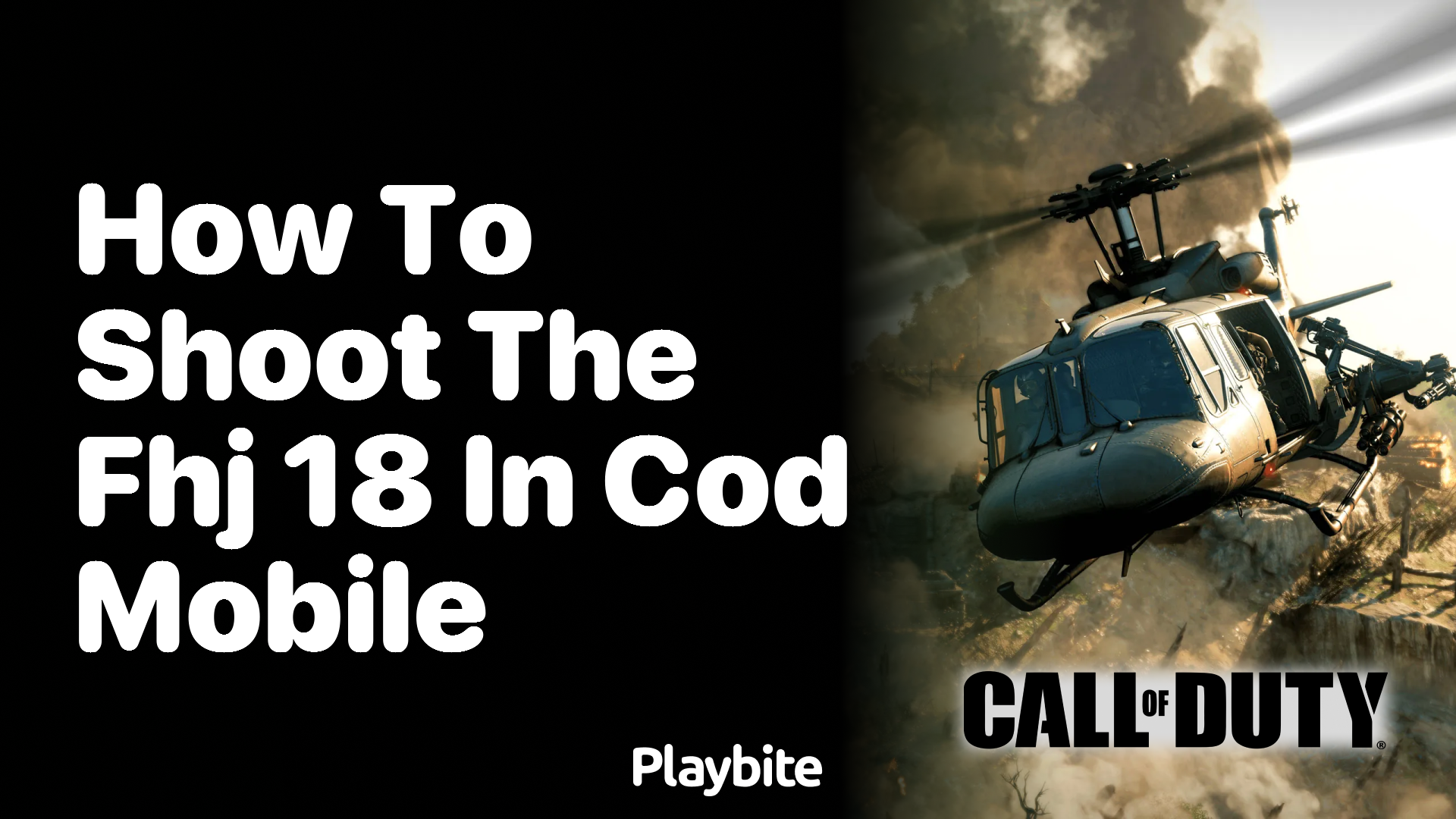 How to Shoot the FHJ-18 in COD Mobile: A Simple Guide