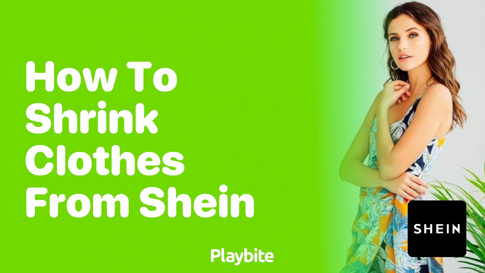 How to Shrink Clothes from SHEIN