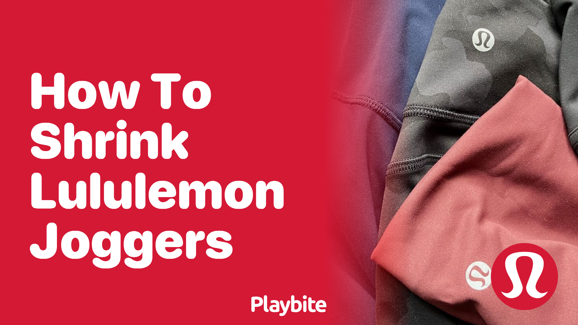 How to Shrink Lululemon Joggers: A Quick Guide