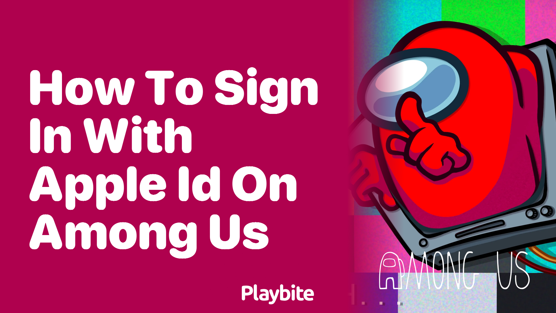 How to Sign in With Apple ID on Among Us