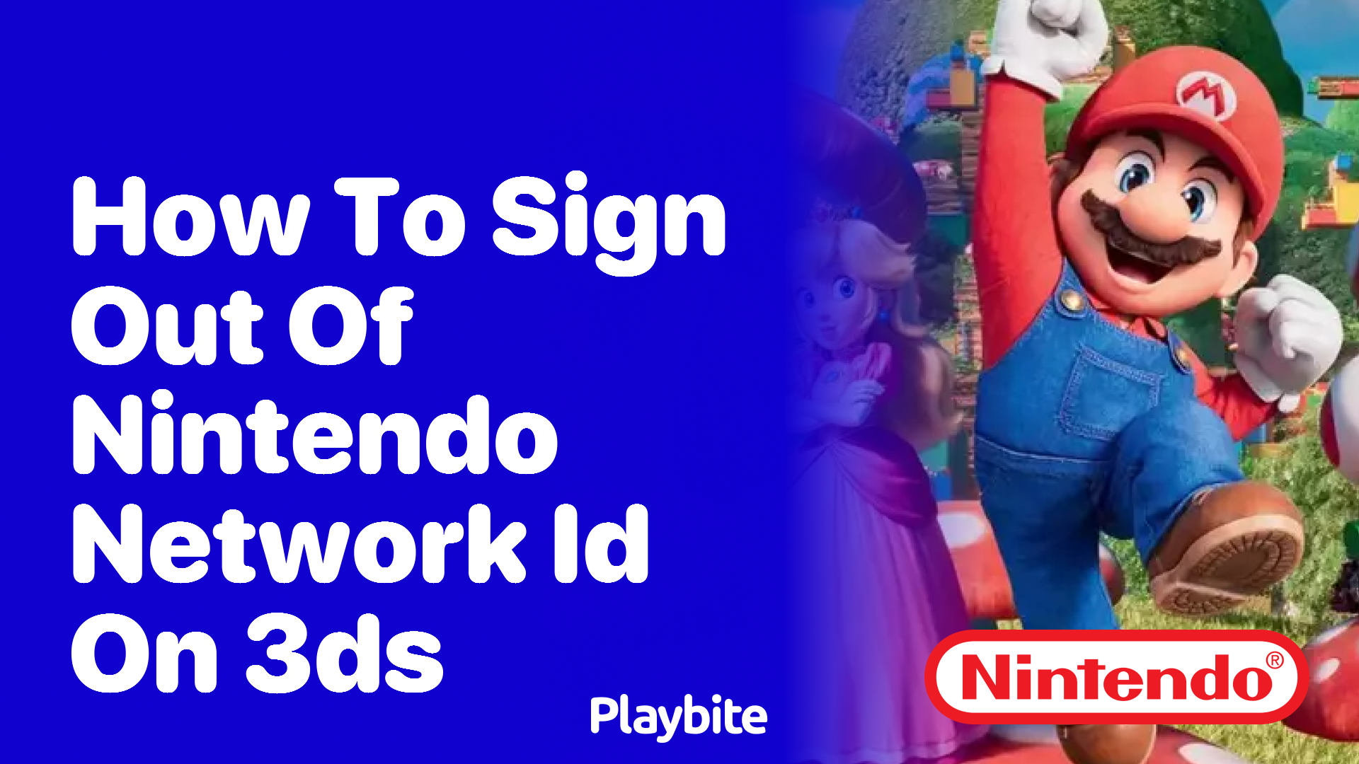 How to Sign Out of a Nintendo Network ID on Your 3DS