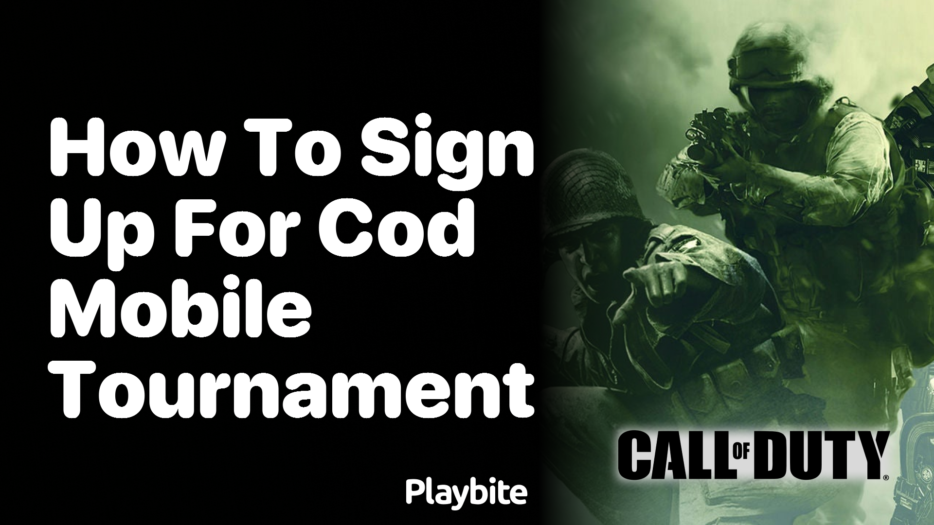 How to Sign Up for a COD Mobile Tournament