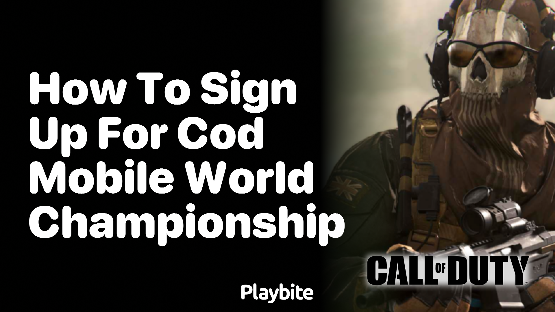 How to Sign Up for COD Mobile World Championship