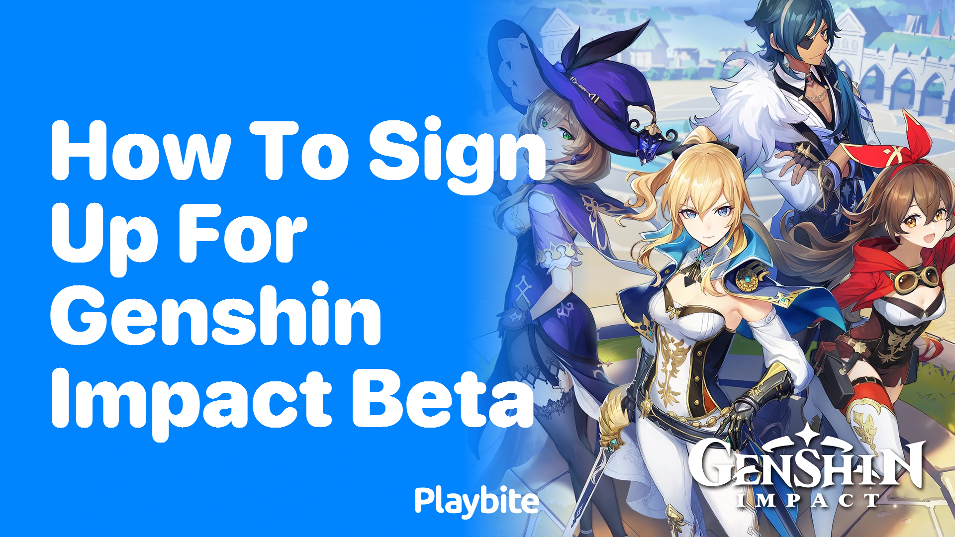 How to Sign Up for Genshin Impact Beta: A Simple Guide