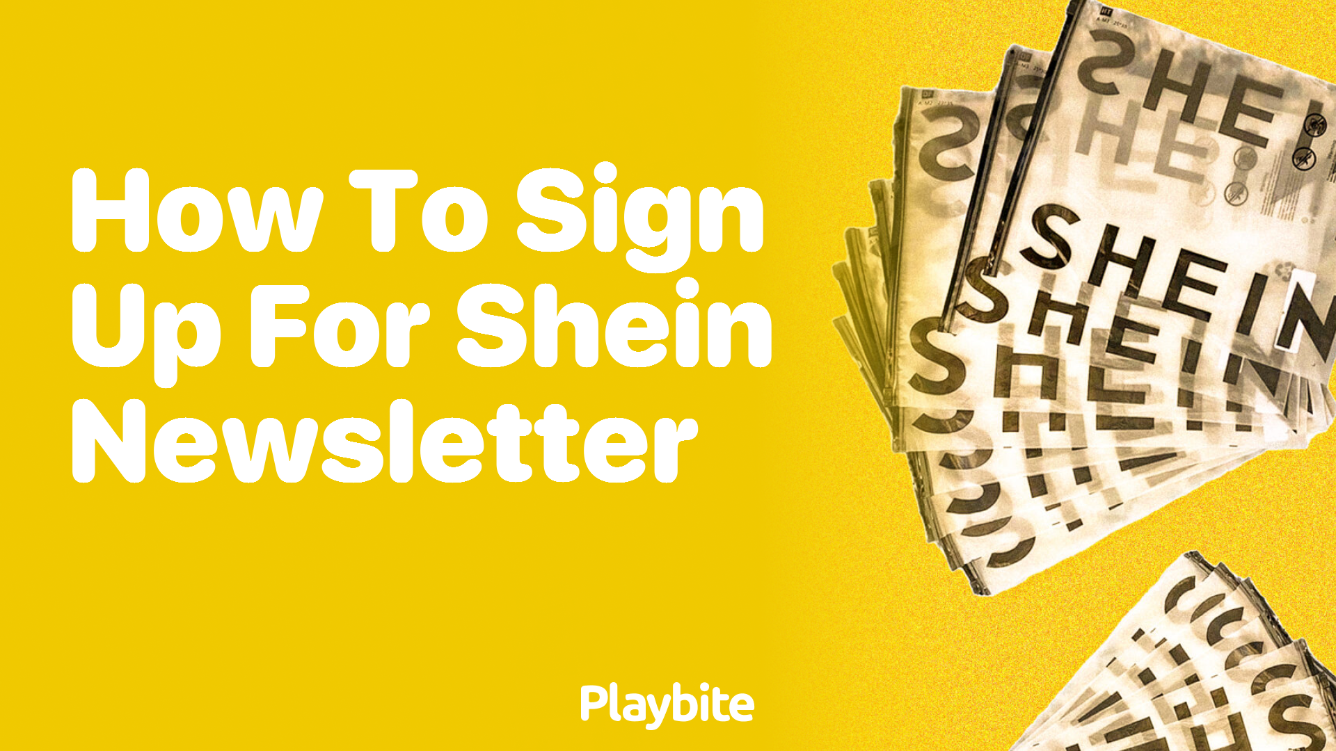 How to Sign Up for the SHEIN Newsletter