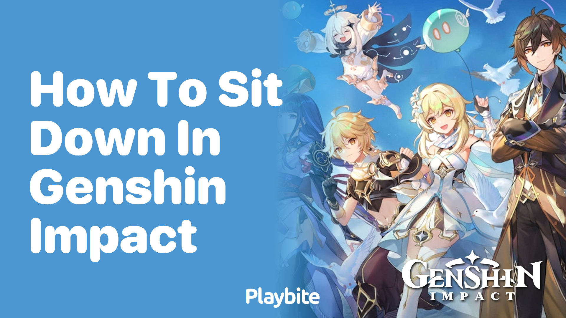 How to Sit Down in Genshin Impact: A Quick Guide