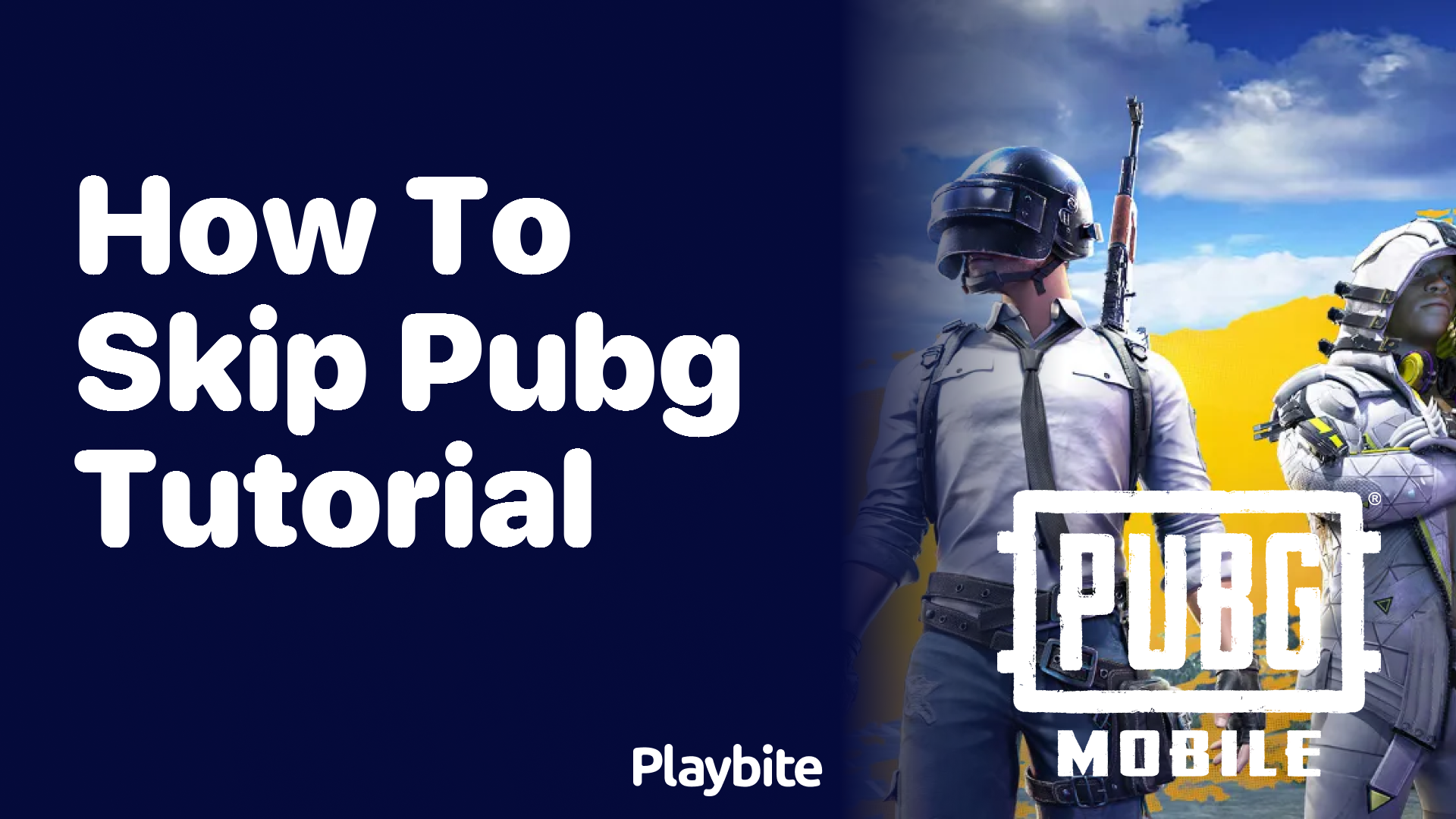 How to Skip the PUBG Mobile Tutorial