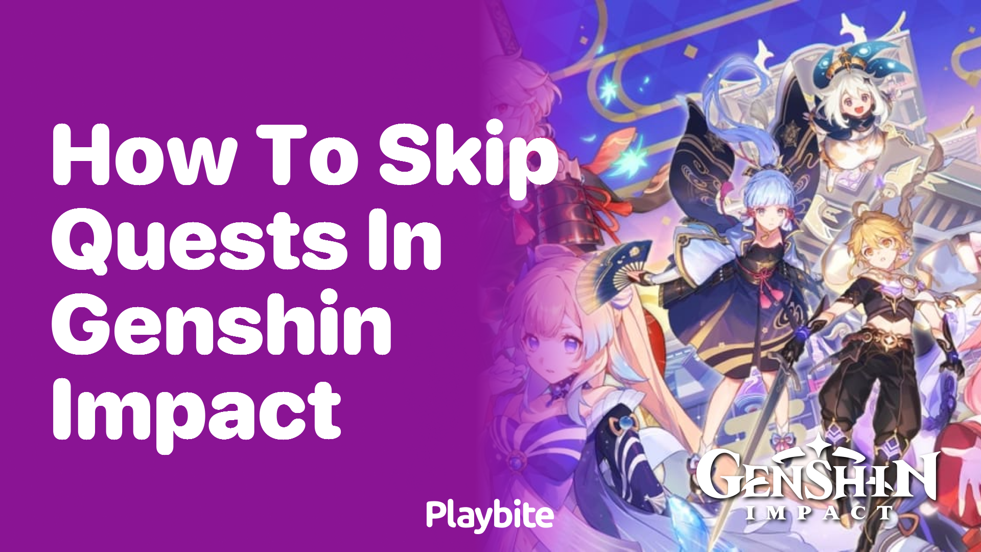 How to Skip Quests in Genshin Impact