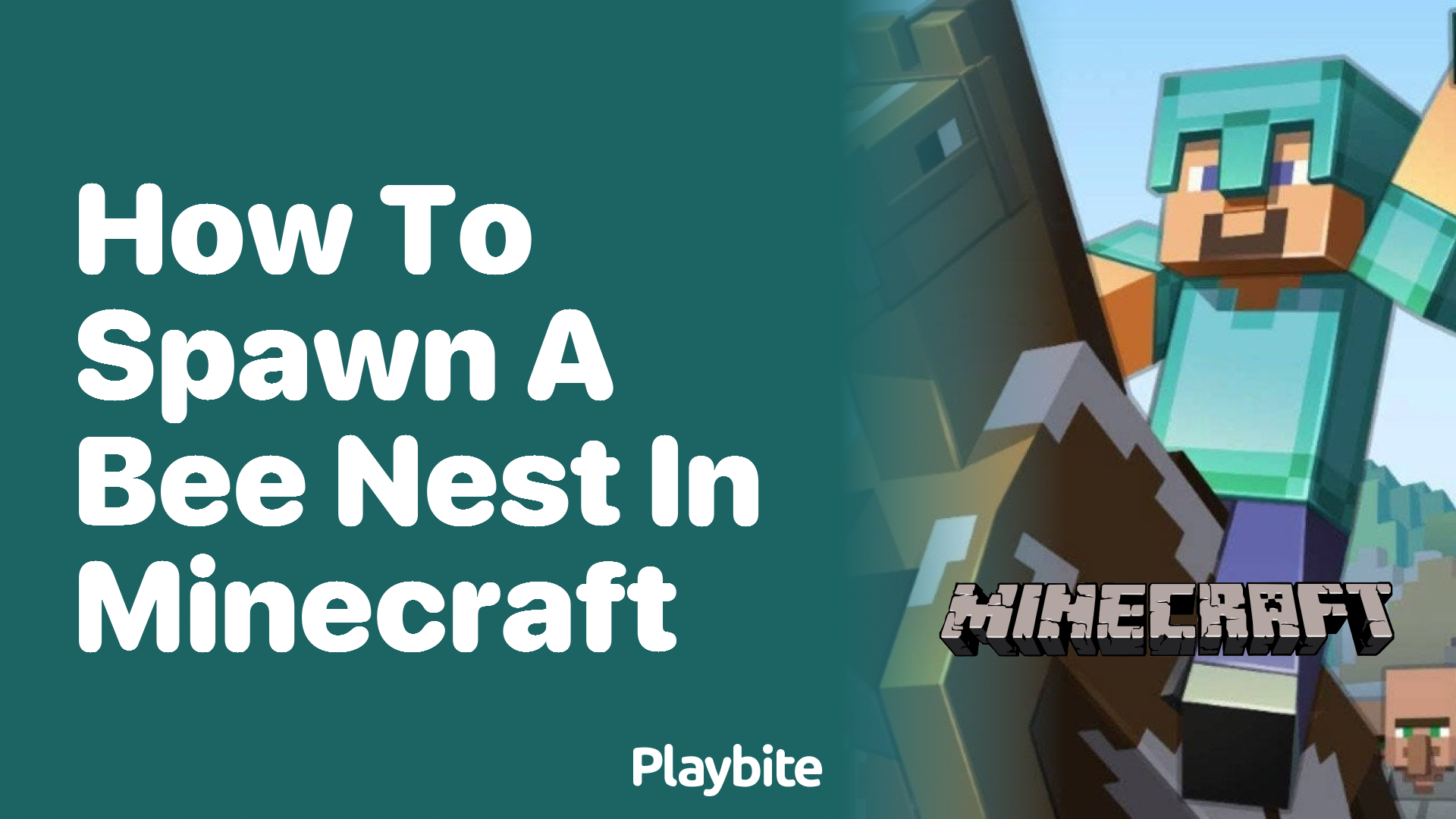 How to Spawn a Bee Nest in Minecraft?
