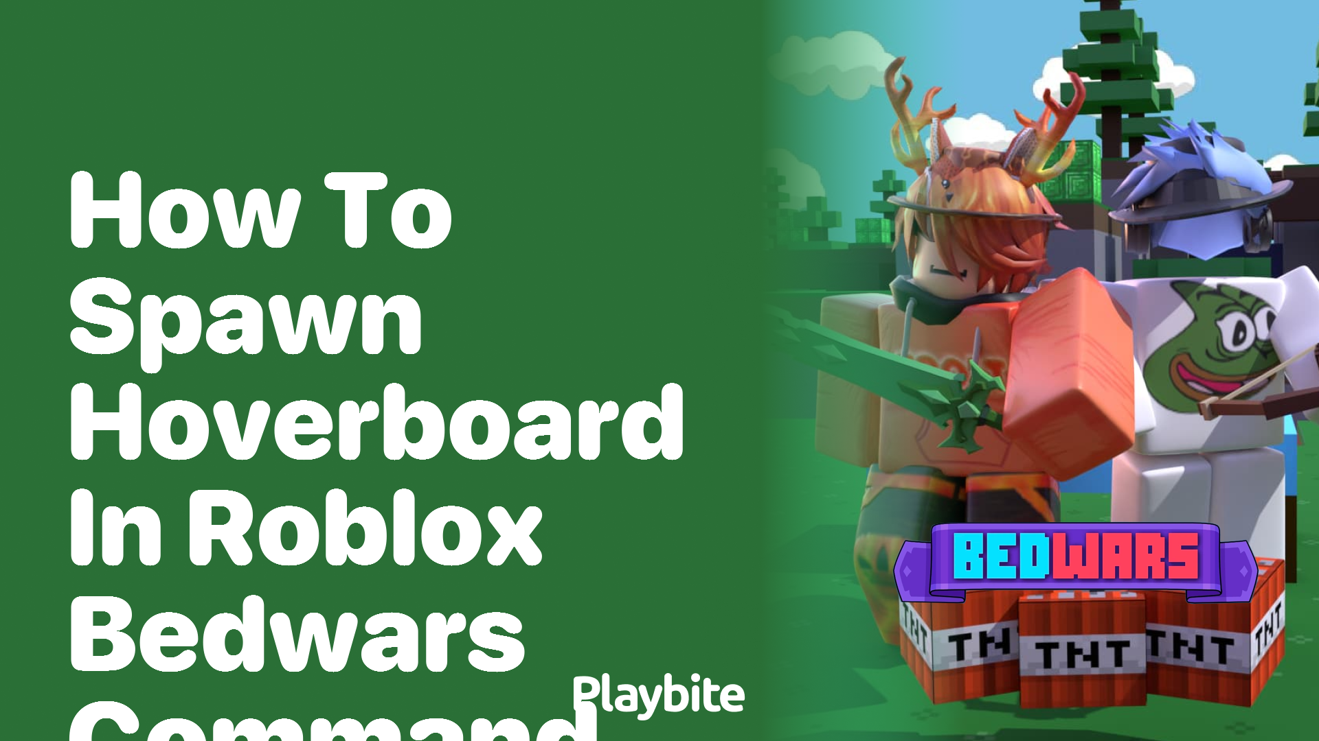 How to Spawn a Hoverboard in Roblox Bedwars Using Commands