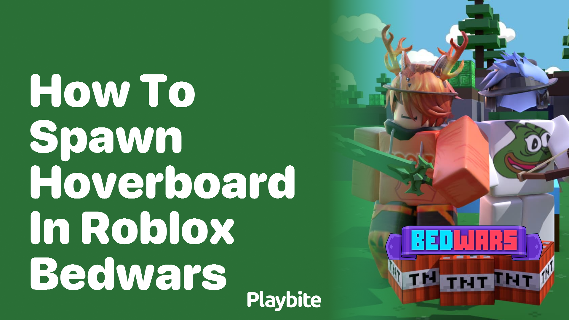 How to Spawn a Hoverboard in Roblox Bedwars