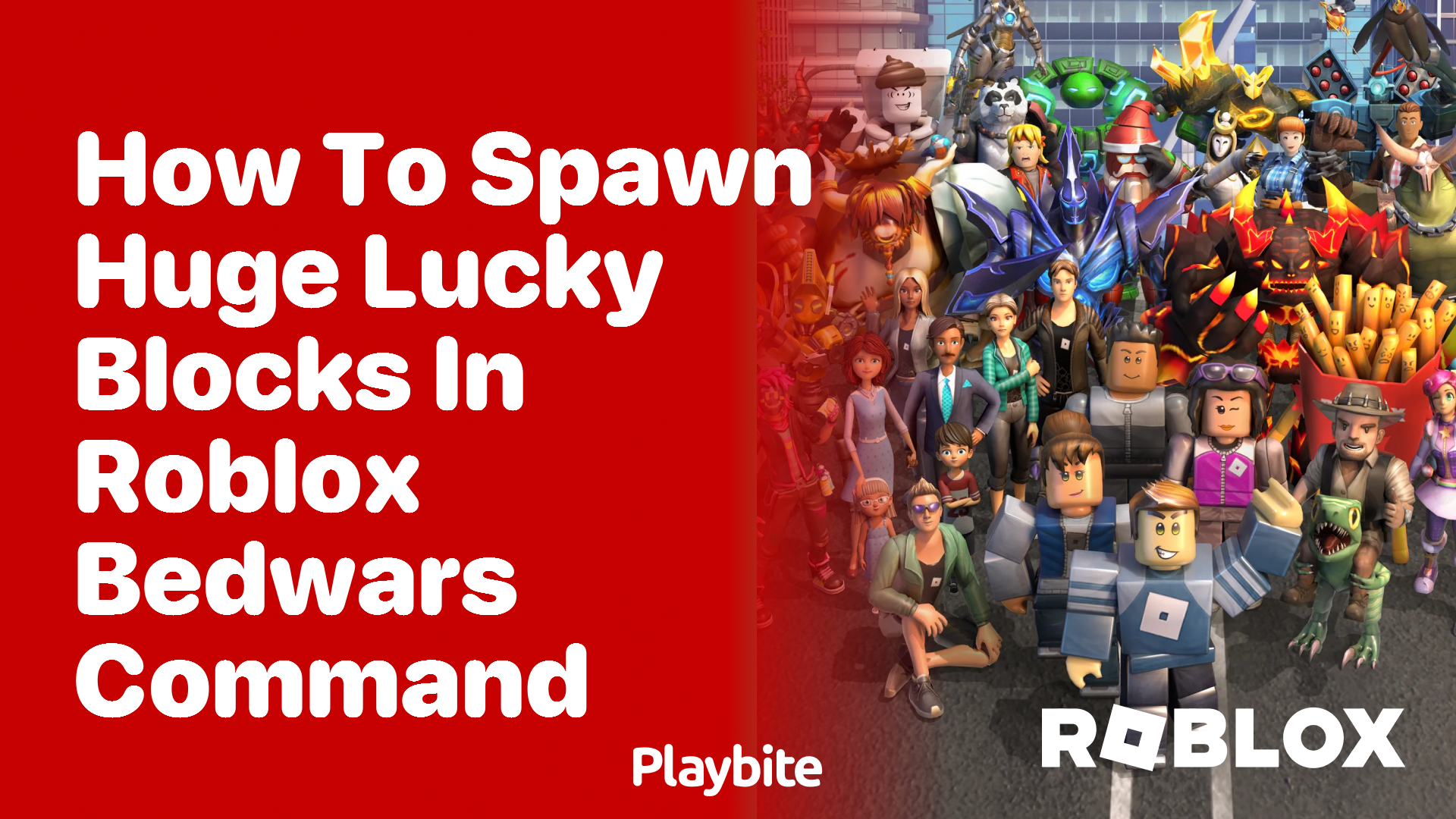 How to Spawn Huge Lucky Blocks in Roblox Bedwars: Discover the Command!