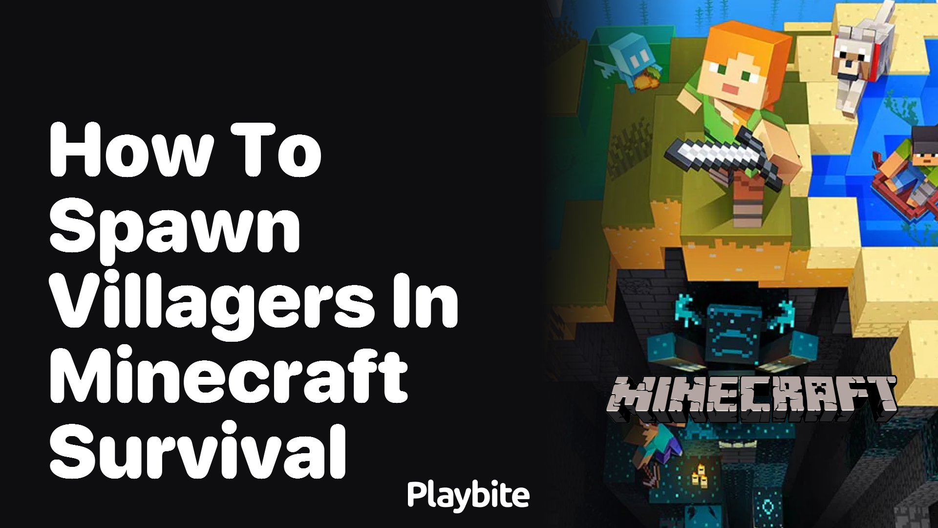 How to Spawn Villagers in Minecraft Survival