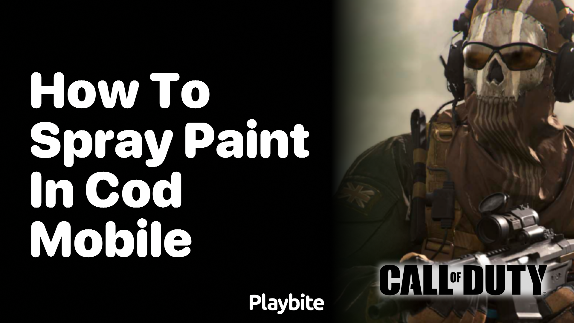 How to Spray Paint in CoD Mobile