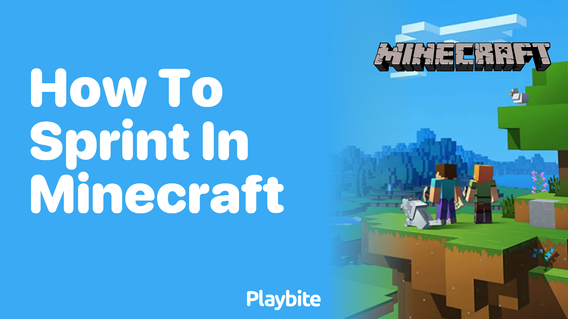 How to Sprint in Minecraft: A Quick Guide