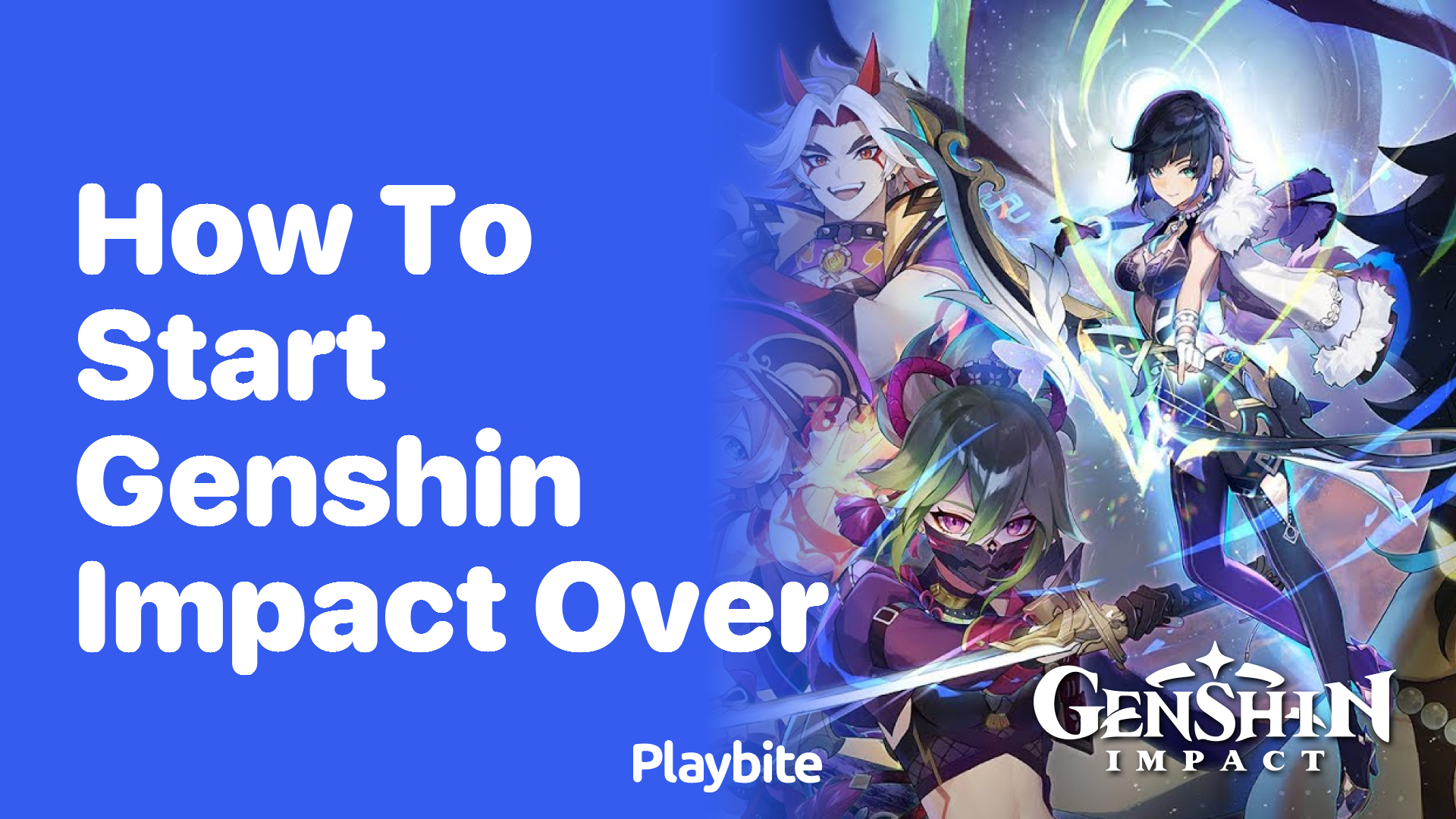 How to Start Over in Genshin Impact