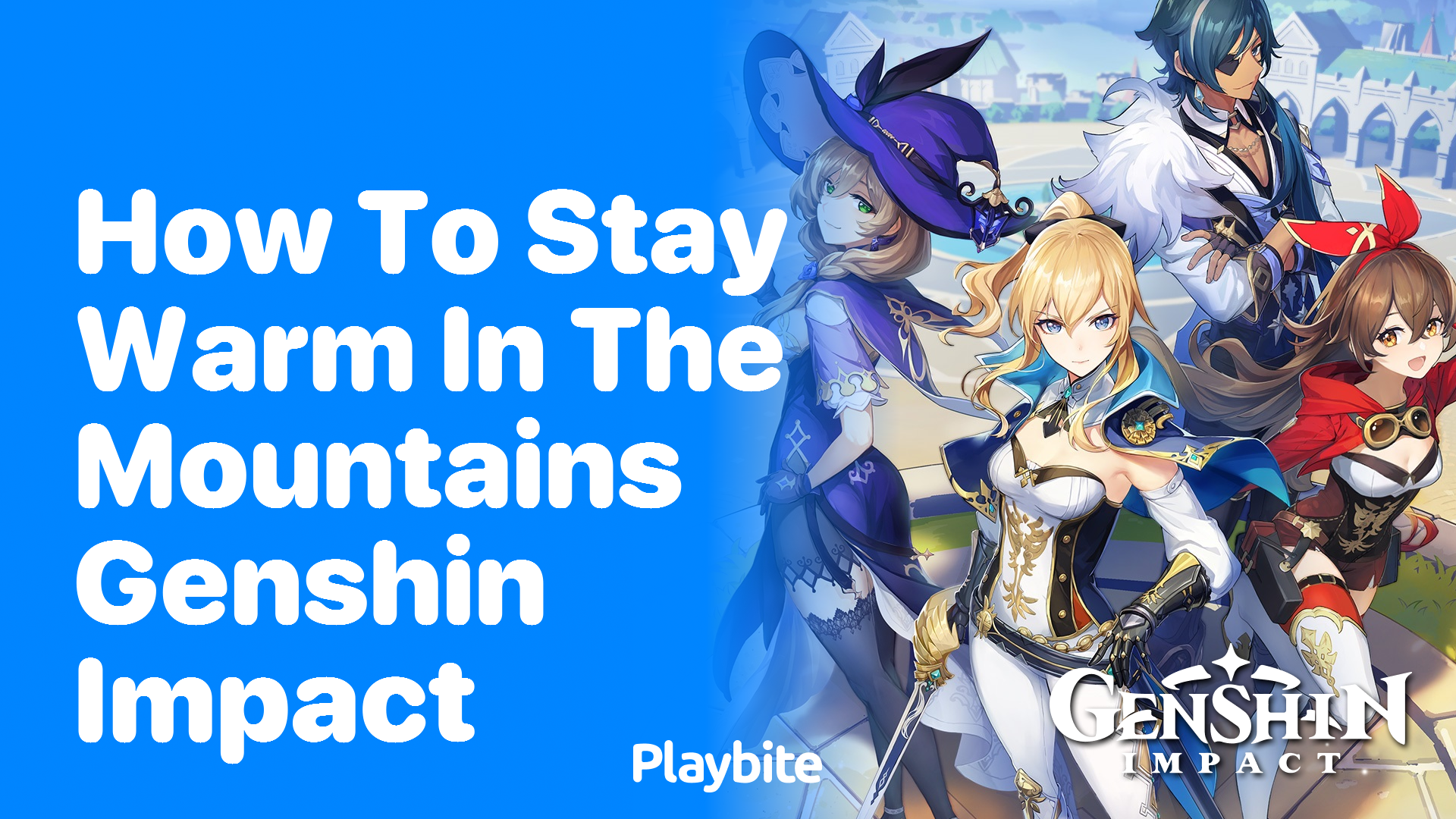 How to Stay Warm in the Mountains in Genshin Impact