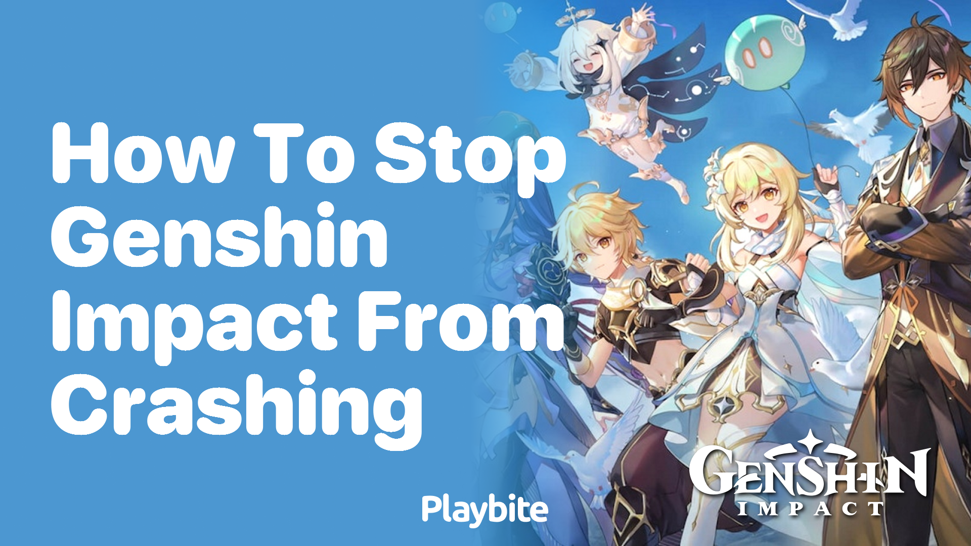 How to Stop Genshin Impact from Crashing
